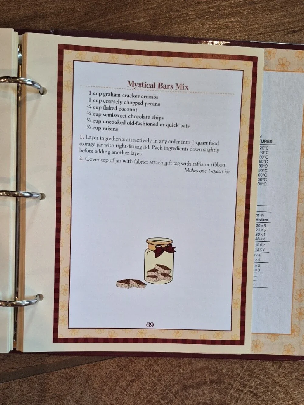 Make Give Gifts from a Jar Cookies, Brownies Recipe Kit Craft Book